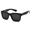 Óculos de Sol Novo Estilo para Homens e Mulheres, Armação Quadrada, Óculos de Sol Polarizados de Alta Qualidade, Anti-UV, Detalhes da Moda, Hastes, Tendência Kg2516