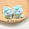 Accesorios de Resina de Unicornio de Dibujos Animados 3D, Pegamento Cremoso para Accesorios de Cabello DIY, Llaveros, Decoraciones para Zapatos, Materiales Decorativos al por Mayor