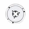 Mandril de Quatro Castanhas K12 80-400mm Mandril Autocentrante Mandril de Ligação de Quatro Castanhas Mandril Automático de Abertura e Fechamento de Quatro Castanhas Europeu