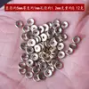 Cuentas Cóncavas de Latón para Rueda, Cuentas Espaciadoras Decorativas, Cuentas Espaciadoras para Pulsera Collar de Joyería DIY, Accesorios de Cuentas Sueltas