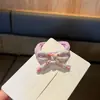 Nueva Banda para el Cabello Elástica con Lazo y Rayas para Niñas, Lazo para el Pelo Lindo Estilo Girly para Cola de Caballo, Accesorio para el Cabello
