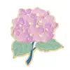 Broche distintivo exquisito color dopamina forma de flor sentido avanzado nicho divertido todo partido pin para ropa sombrero