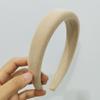 Diadema Maillard Parte Superior Craneal Alta Retro Diadema Prensada Lavar Cara Mechones de Cabello Marrón Esponja Salir Horquilla Combinable Tocado