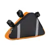 Bolsa de feixe frontal para mountain bike bolsa triangular bolsa de ferramentas triangular para ciclismo ao ar livre bolsa de feixe frontal de bicicleta