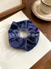 Moderna Tela Coreana para Ligas de Pelo, Ligas de Pelo de Satín con Pedrería, Scrunchies de Estilo Relajado, Suministro para Tiendas de Accesorios, Directo de Fábrica