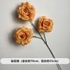 Boda Flores Artificiales Naranja Flores de Seda Boda Naranja Material de Flores Fondo de Pared Mesa Guía de Camino Arte Floral Decorativo