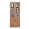 Archivador de oficina sencillo con piso de madera para personal de oficina con cerradura, estantería para material de archivo de almacenamiento financiero