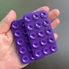 Nuevas 24 Piezas de Ventosa de Silicona Engrosada 10g Funda para Teléfono Móvil Cuadrada Ventosa Doble Cara Soporte para Teléfono Móvil de Una Cara En Stock
