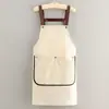 Delantal Nuevo Modelo 2026 con Tirantes, Especializado para Uso en Cocina y Hogar, Gama Alta, Amigable para Jóvenes, Impermeable y a Prueba de Aceite, con Impresión de Logo