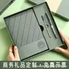 Cuaderno A5 Personalizado Cuaderno Grueso Oficina Diario Pequeño Set de Caja de Regalo B5 Libreta de Negocios Alta Apariencia