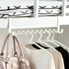 Colgador de Ropa con Forma de Ola para Mesita de Noche, Gancho sin Taladro para Literas Superiores e Inferiores, Gancho Multifuncional de Almacenamiento para Dormitorio