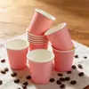 Copos de Papel Descartáveis 6 oz 7 OZ Com Impressão de Logo Copos de Papel para Publicidade Copos Descartáveis para Água Grau Alimentício Espessados Para Uso Comercial