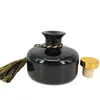 Fornecer Garrafa Vazia de Aromaterapia Retrô Garrafa de Aromaterapia Barriga Curta 120ml150ml Garrafa de Aromaterapia com Rolha de Alto Ponto Garrafa de Vidro Garrafa Volátil