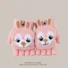 Guantes Pequeños para Niños, Guantes de Medio Dedo para Bebés, Niñas y Niños, Engrosados de Invierno, Cálidos, Cortavientos, Guantes de Cinco Dedos para Bebés de un Año
