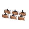 Chave comutadora SK23D07VG3/4/5/6/7/8 altura SS23D07 duplex 8 pinos 3 velocidades 2P3T deslizante