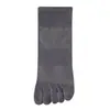 Calcetines de cinco dedos para hombre, calcetines de algodón cortos y de longitud media para primavera y otoño, absorbentes de sudor, antibacterianos, resistentes al olor, nuevo modelo 2026, venta al por mayor desde Zhuji