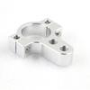 Modificación de amortiguador de motocicleta código fijo universal diámetro 26/27 mm absorción de impactos titanio tamaño clip fijo soporte