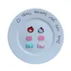 Dopamina Lunares Lazo Color Macarrón Gato Kt Accesorios para Joyería DIY Funda para Teléfono Celular Agujero Zapato Pasador Material