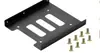 Marco de hierro para disco duro metal 2.5 a 3.5 2.5 pulgadas a 3.5 pulgadas soporte de escritorio soporte para unidad de estado sólido SSD