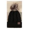 Chapéu quente estilo coreano feminino proteção auricular à prova de frio todos os jogos couro padrão bola de pelo chapéu de malha masculino japonês outono e inverno nova moda chapéu