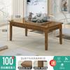 Mesa de centro sala de estar hogar apartamento pequeño sofá mesa de té simple nuevo simple dormitorio ventana saliente mesa pequeña taburete mesa mesa baja
