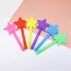 Venta al por mayor de fábrica Luz de Palo de Estrella de Cinco Puntas Grande Luz de Palo de Siete Puntas Palo de Destello de Estrella Personalización de Logo de Concierto