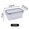 PP Grado Alimenticio Estilo Camping Puesto Microondas Grado Alimenticio Muestra de Comida Refrigerador Almacenamiento Almacenamiento Fresco Lonchera