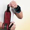 Correa protectora para muñequera deportiva de entrenamiento físico transfronterizo para ciclismo, levantamiento de pesas, dominadas y lanzamiento de peso con soporte de compresión para la muñeca
