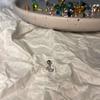 Super recomendado usar prego de orelha exagerado com strass gigante parafuso fivela de parafuso prego de cartilagem do ouvido prego de orelha de zircônio simples mulheres todo dia