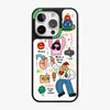 Funda de Teléfono de Comercio Exterior Más Vendida con Panel Trasero Intercambiable Adecuada para iPhone 15 Pro con Fijación Magnética, Panel Trasero de PC Desmontable para Apple 14 Pro Max