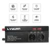 Inversor de Onda Senoidal Modificada Tuyang 800W/1600W Padrão Europeu 12V/24V para 110V-240V Inversor para Carro