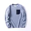 Ropa de Forro Polar Otoño e Invierno para Hombres y Mujeres, Transpirable para Exteriores, Absorbe el Sudor, Cálida, Sudadera de Cuello Redondo de 9 Colores 8814