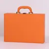 Caja de Entrega a Domicilio en Stock, Personalizable con Logo, Caja de Cuero, Empaque de PU, Caja de Herramientas de Entrega a Domicilio, Caja de Entrega de Llaves, Caja de Entrega a Domicilio de Alta Gama