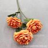 3 Rosas Martin Grandes, Rosas Degradadas Europeas Simuladas, Fotografía en Casa, Accesorios para Fotografía de Boda, Flores Decorativas