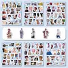 100 Pegatinas del Súper Popular Cantante Estrella Miembro de Exo Lu Han Fotos de Escenario Atractivas Pegatinas Manual Creativo DIY