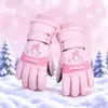 Guantes de invierno para niños de 3 a 17 años, gruesos, resistentes al frío, impermeables, a prueba de viento, antideslizantes, cálidos, para esquí y nieve.