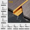 Moldura personalizada en forma de I, moldura de borde para piso de madera, panel de cristal de carbono para azulejo cerámico, tira de clip para panel de pared, tira de acabado en forma de I de chapa de madera