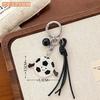 Lindo Llavero Colgante de Dibujos Animados Tenis de Mesa Bádminton Fútbol Versátil Accesorios para Bolsa Escolar Pequeño Colgante Colgante para Pareja