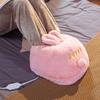 Novo aquecedor de pés em formato de pantufa grande para dormitório, escritório, aquecedor de pés com plugue, sapatos aquecedores de pés, temperatura ajustável pela internet