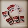 Kirin Poker Fabricante Personalizado Publicitario Cartas de Póker Vehículo Eléctrico Coche Promocional Regalo Promocional Tarjetas Personalizadas