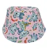 Sombrero de pescador para niños transfronterizo verano nuevo sombrero para el sol sombrero con estampado de dibujos animados sombrero para el sol para bebé venta al por mayor T492