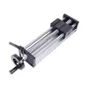 Módulo de Mesa Deslizante Cruzada de Eixo Óptico Duplo GGP80 Mesa de Trabalho CNC Móvel Manual Parafuso de Esfera de Precisão Travamento