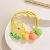 Liga para el cabello de goma para niños, cuerda para el cabello de niña pequeña, coletero, banda para el cabello de alta elasticidad, accesorios para el cabello, niñas no lastiman el cabello, linda cuerda para el cabello, tocado
