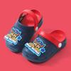 Equipo Wang Wang verano niños dibujos animados zapatos con agujeros hombres y mujeres EVA casa antideslizantes zapatos de playa sandalias casuales venta al por mayor