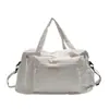Bolsa Fitness de Moda Transfronteiriça, Versátil, Simples, Bolsa Esportiva de Yoga de Grande Capacidade, Transversal para Armazenamento, Bolsa Portátil para Viagem de Negócios
