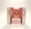 Perfume para mujer HAYA rosa-rojo 100ml con caja de regalo decorativa chapada en oro, superventas transfronterizo en Oriente Medio, Arabia y Dubái