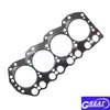 Adecuado para Nissan camioneta pioneer motor TD27 junta de culata base del cilindro 11044-43 G01 alta calidad