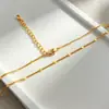 Nuevo Collar de Cadena con Colgante de Estrella de Cinco Puntas, Moda Europea y Americana de Gama Alta, Transfronterizo, Chapado en Cobre Dorado y Plata, Retención de Color Duradera