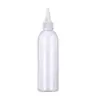 5 Botellas de Plástico Transparente de Grado Alimenticio de 10 ml, Botellas con Punta de Exprimidor, Botellas para Pigmentos y Condimentos, Botellas para Medicamentos, Botellas para Lociones, Botellas Redondas Pequeñas