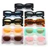 Gafas de sol punk de visión nocturna populares 2023 nuevas en AliExpress 2303 gafas de sol con estampado de leopardo de personalidad gafas de sol multicolor